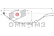 Рессора задняя для прицепа AL-KO 3 листа